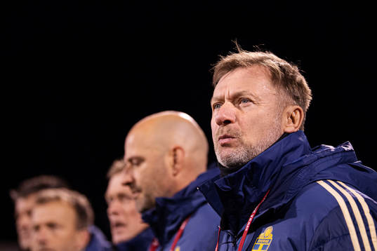 Head coach Peter Gerhardsson of Sweden