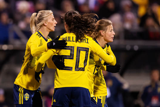 Sofia Jakobsson, Loreta Kullashi and Anna Anvegård of