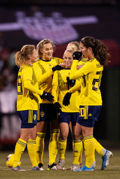 Anna Anvegård, Nathalie Björn, Hanna Bennison and Loreta