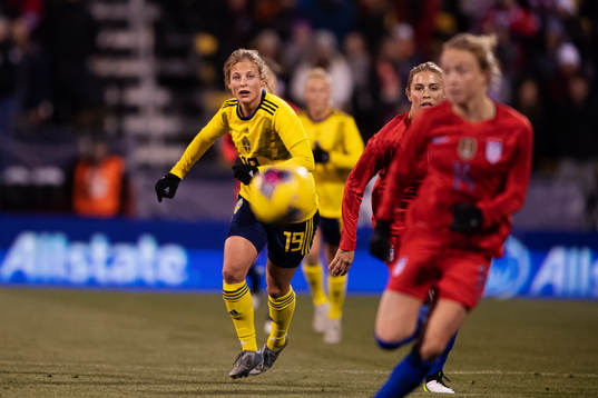 Anna Anvegård of Sweden