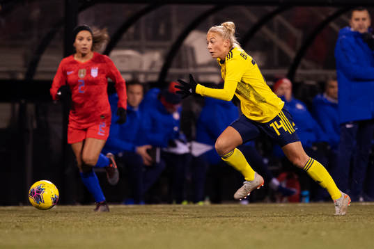 Hanna Bennison of Sweden