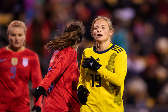 Anna Anvegård of Sweden