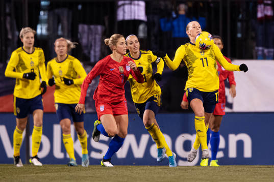 Stina Blackstenius of Sweden