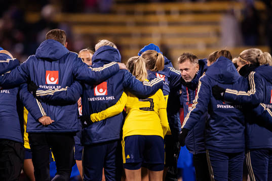 Head coach Peter Gerhardsson of Sweden