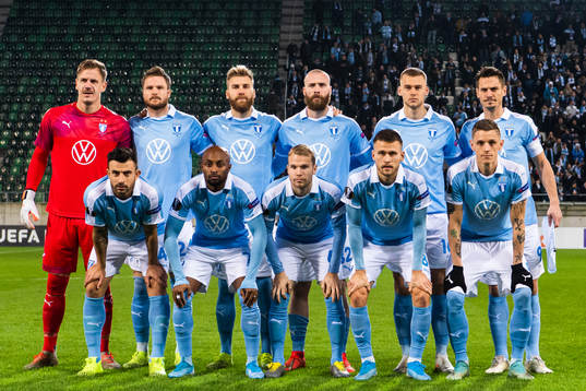 goalkeeper Johan Dahlin, Lasse Nielsen, Rasmus Bengtsson,