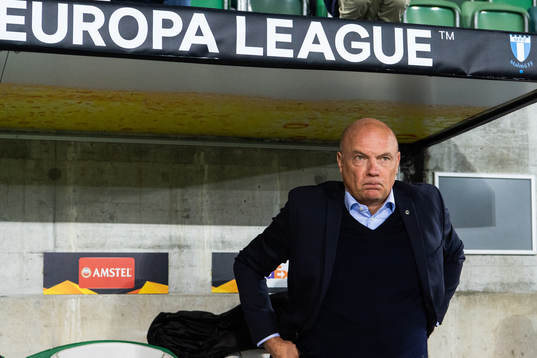 Uwe Rösler, head coach of Malmö FF