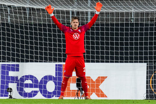 goalkeeper Johan Dahlin of Malmö FF