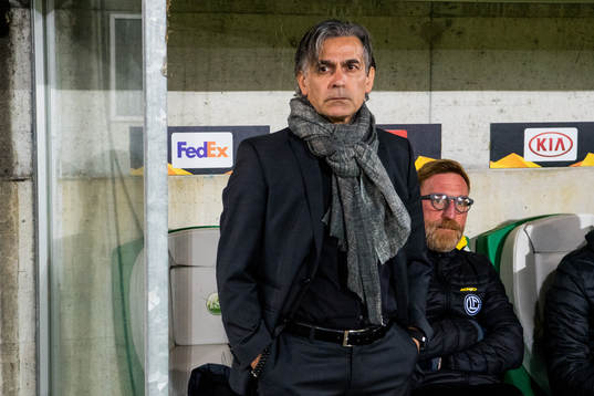 Head coach Maurizio Jacobacci of Lugano