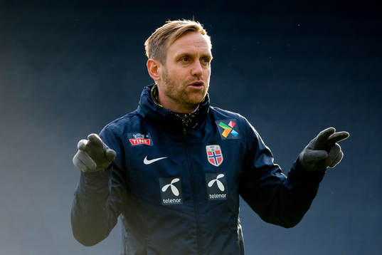 Martin Sjögren, head coach of Norway