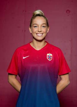 Rikke Bogetveit Nygard of Norway poses for a portrait