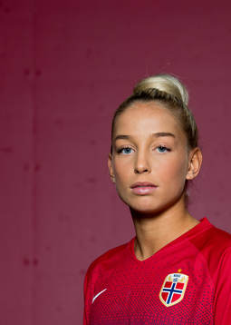 Rikke Bogetveit Nygard of Norway poses for a portrait