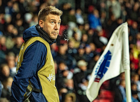 [DK=20191107: Nicklas Bendtner, FC København afventende