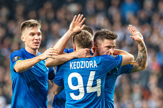[DK=20191107: Målscorer til 1-1 for Dynamo Kiev, Benjamin
