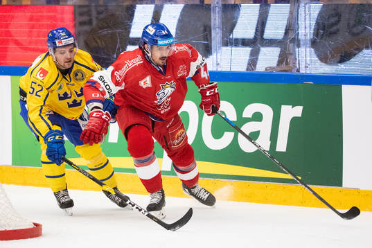 Arvid Lundberg of Sweden and Matej Stransky of Czech