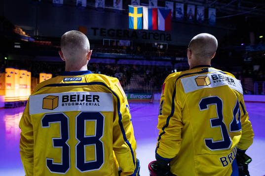Olle Alsing of Sweden and Daniel Brodin of Sweden