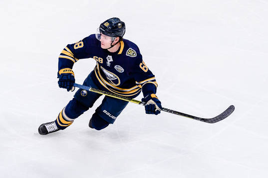 Victor Olofsson of Buffalo Sabres