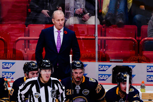 Head Coach Ralph Krueger of Buffalo Sabres