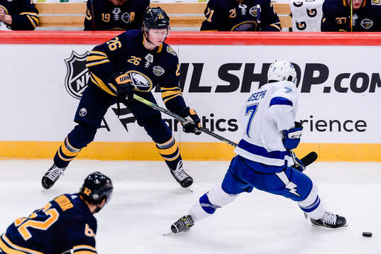 Rasmus Dahlin of Buffalo Sabres