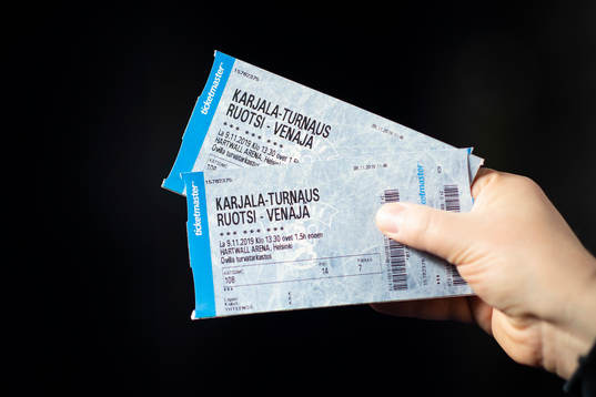 Tickets for the game