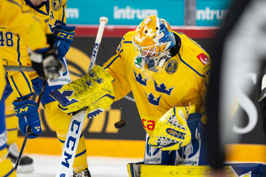 Magnus Hellberg #35, SWE, Carl Klingberg #48, SWE