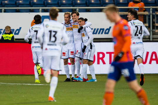 William Albin Kurtovic of Sandefjord celebrates