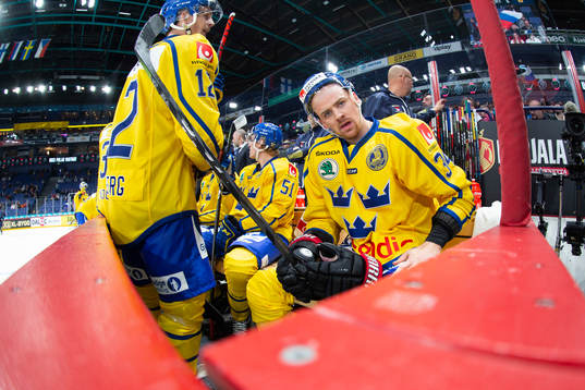 Daniel Brodin #34, SWE, Max Friberg #12, SWE