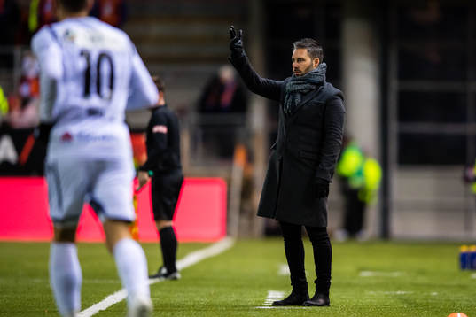 Marti Cifuentes, head coach of Sandefjord