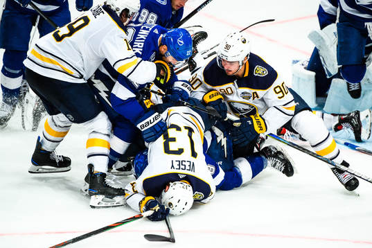 Marcus Johansson of Buffalo Sabres