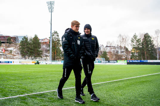 Mathias Idsøe Bringaker and Kasper Skaanes of Start