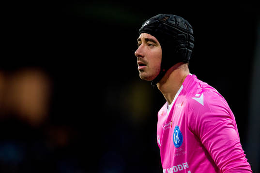 Goalkeeper Espen Vasby of Notodden