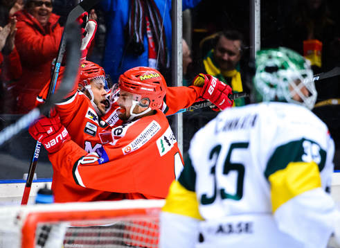Modos Tommy Enström jublar