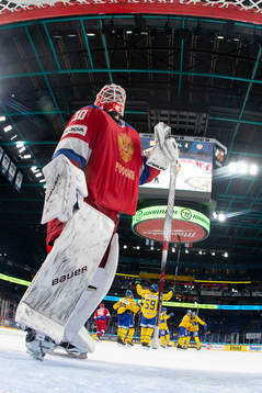 Igor Bobkov #30, RUS, Linus Johansson #59, SWE