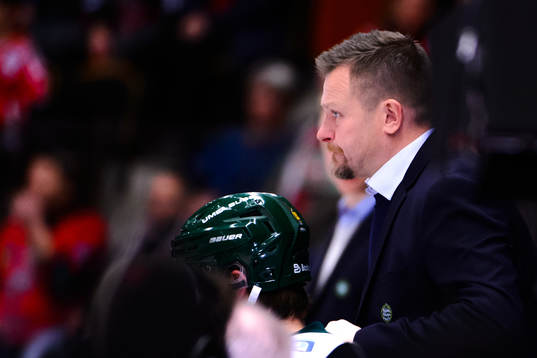 Björklövens tränare Joakim Fagervall