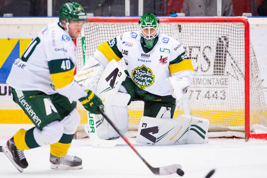 Björklövens Sebastian Selin och Joe Cannata