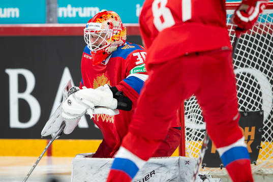 Igor Bobkov #30, RUS, Rushan Rafikov #87, RUS