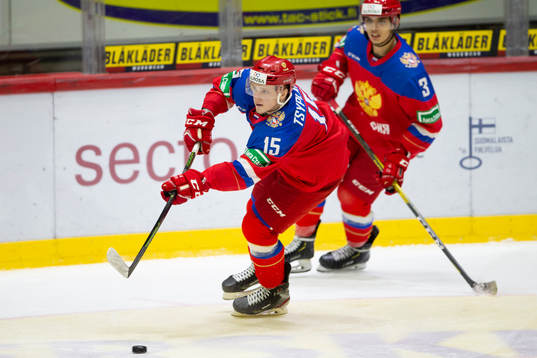 Aleksei Tsyplakov #15, RUS, Danila Galeniuk #3, RUS