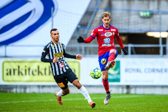 Landskronas Sumar Almadjed och Östers Oliver Silverholt