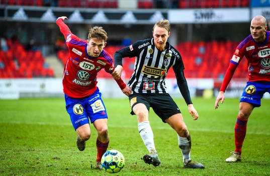 Östers Carl Johansson och Landskronas Måns Ekvall