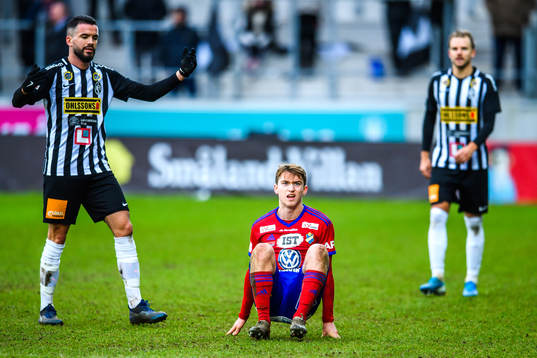Landskronas Granit Stagova och Östers Carl Johansson