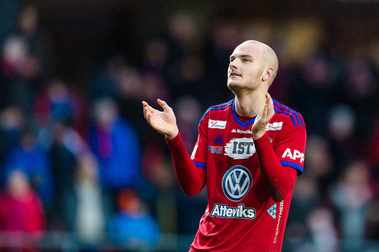 Östers Jonathan Drott jublar