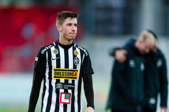 Landskronas Filip Olsson deppar