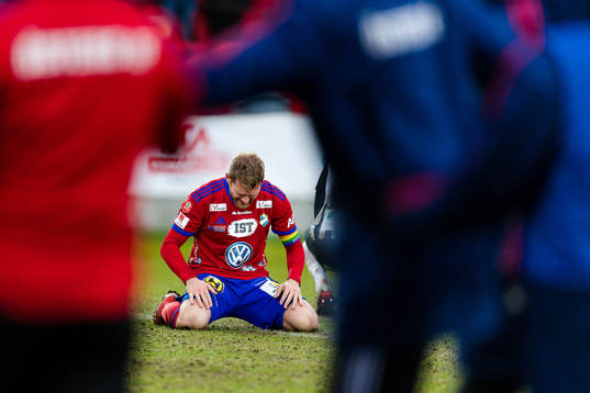 Östers Stefan Karlsson jublar