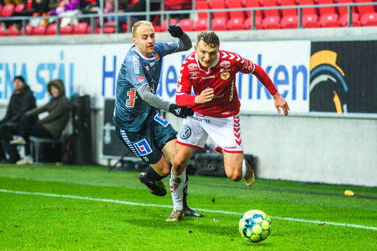 Kalmars Piotr Johansson och Brages Anton Lundin