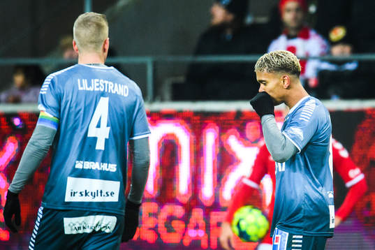 Brages Seth Kanteh Hellberg och Mattias Liljestrand deppar