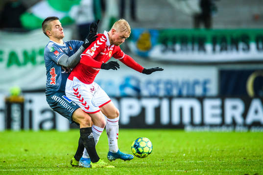 Brages Benjamin Hjertstrand och Kalmars Nils Fröling