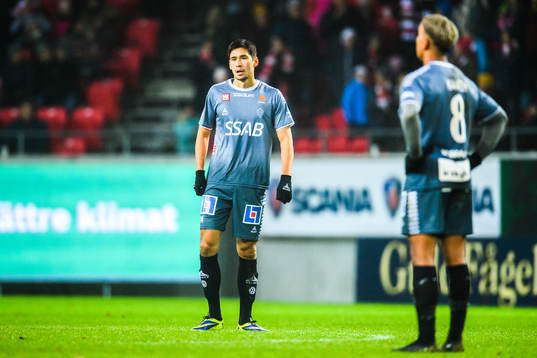 Brages Jonathan Lundbäck och Seth Kanteh Hellberg deppar