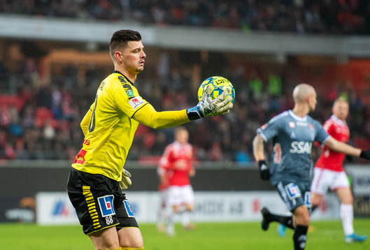 Brages målvakt Peter Rosendal