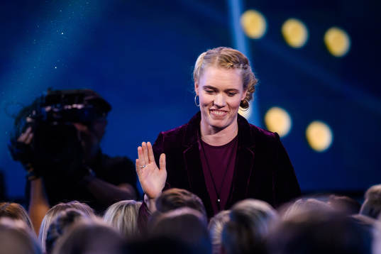 Hedvig Lindahl tilldelats priset Årets Målvakt