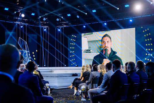 Zlatan Ibrahimovic på videolänk