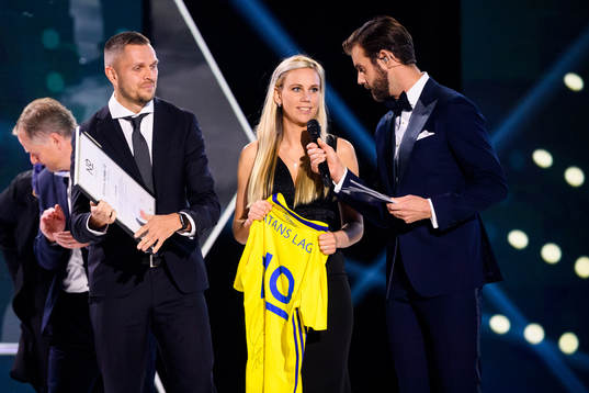 Sofie Nehvonen och Jeff Tössberg från Gatans Lag,